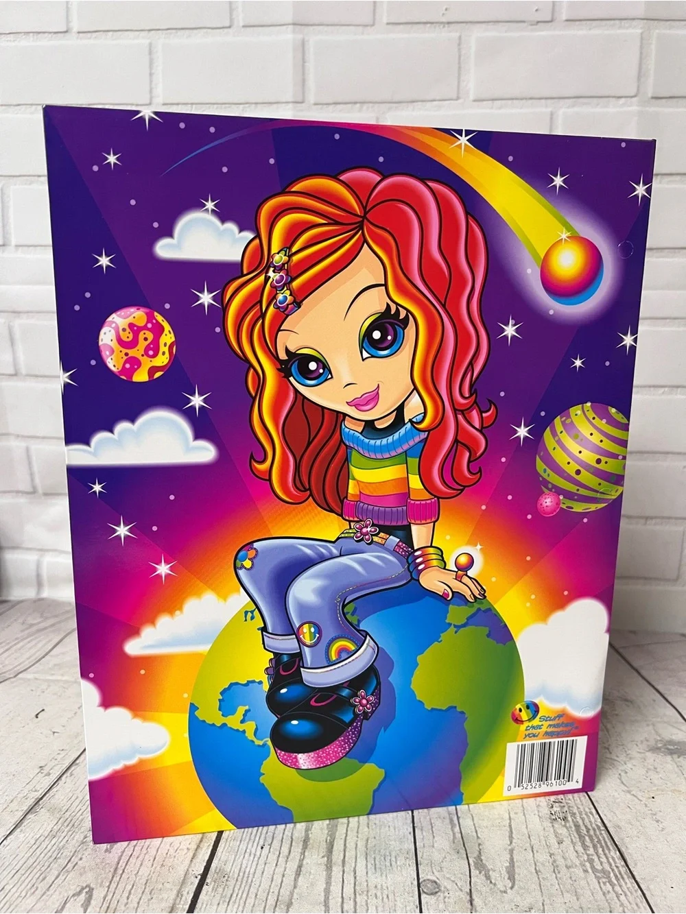 Lisa Frank 2005-06 Y2K 2-Pocket Folder Terra Linda NEW UNPUNCHED Vintage
